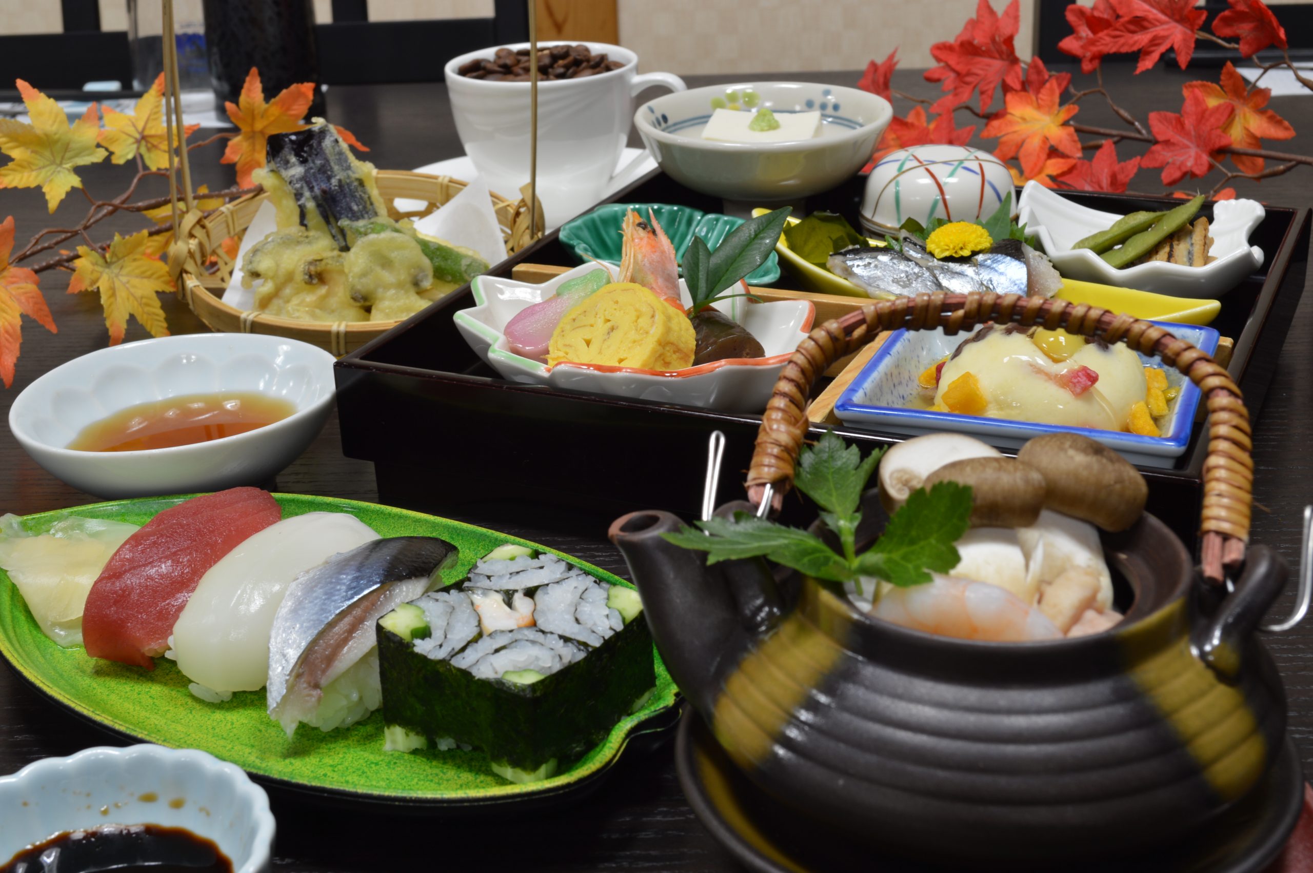 豊田市で本格和食と寿司、創業50年「だる磨　きらら亭」個室でお食い初めや慶事、宴会や接待やランチに対応。画像1